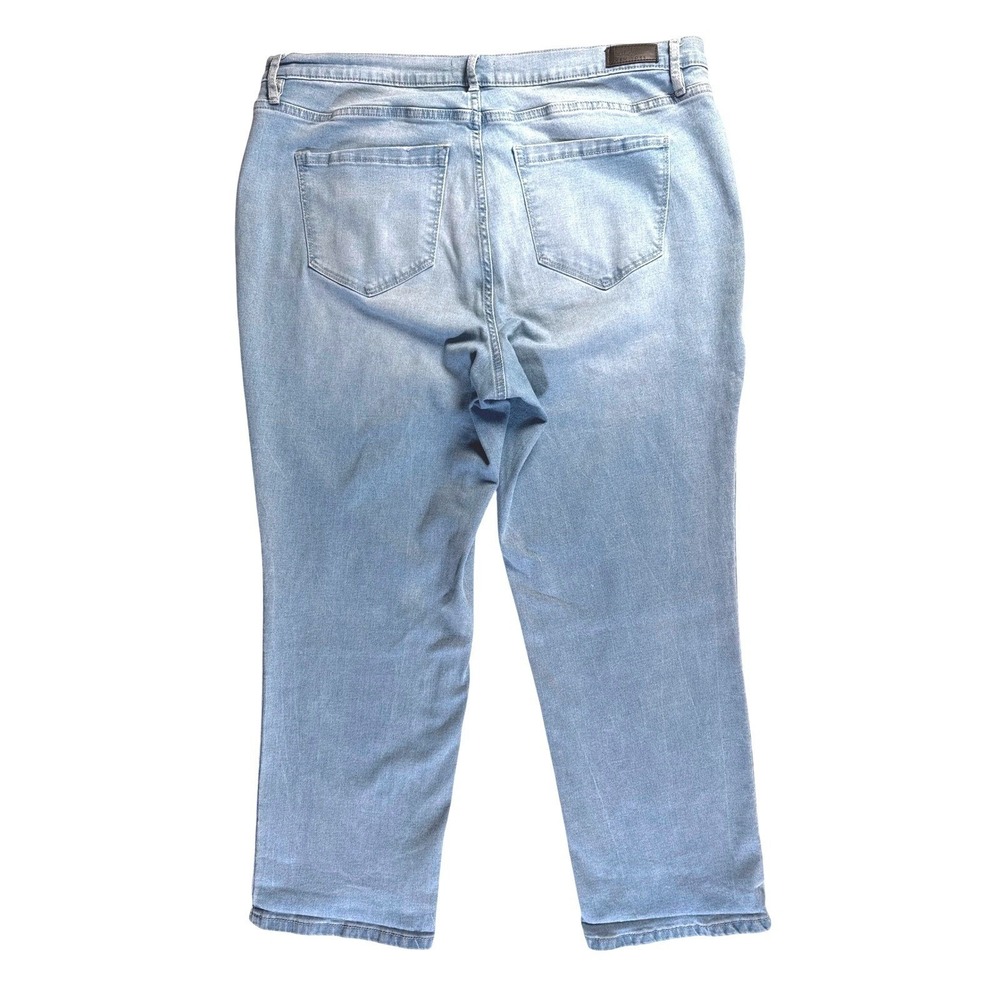 NICOLE MILLER NY Womens‎ Jeans 18 Soho High Rise Slim Straight Cropped Stretch - Picture 11 of 11